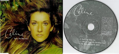 CELINE DION - That´s The Way It Is [CD Single][UNGESPIELT - MINT] - Bild 1 von 2