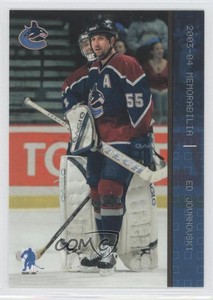 2003-04 ITG Be A Player Memorabilia Sapphire /100 Ed Jovanovski #25