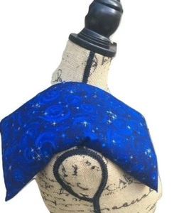 Herbal Pack,Hot Cold Pack,Heat Wrap,Organic,Flax Seed,Aromatherapy Blue Stars - Picture 1 of 3