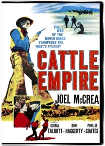 Cattle Empire 1958 DVD Joel McCrea, Gloria Talbot, Don Haggarty, Phylis Coates - Picture 1 of 12