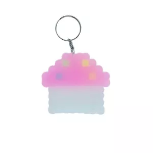Cupcake Dessert Festival Handmade Kandi Perler Hama Bead EDC EDM Keychain - Picture 1 of 1