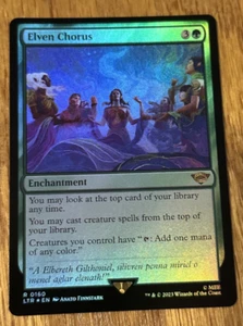 MTG Lord of the Rings, Elven Chorus - Foil - Imagen 1 de 1