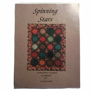 Spinning Stars von Karen K. Stone Quiltmuster unbenutzt. - Bild 1 von 3