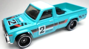2023 HOT WHEELS MAZDA REPU #2 BLUE 1:64 DIECAST 2 3/4" RACE PICKUP TRUCK W WHITE - Picture 1 of 6