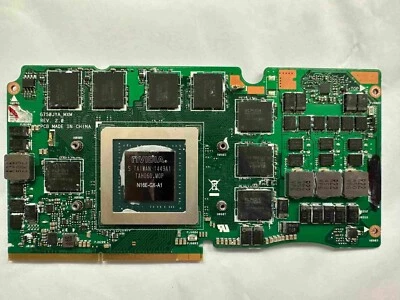 ASUS G750JYA VGA Graphics Video Card Nvidia GeForce GTX 980M 8G GDDR5 N16E-GX-A1 - Image 1 of 3