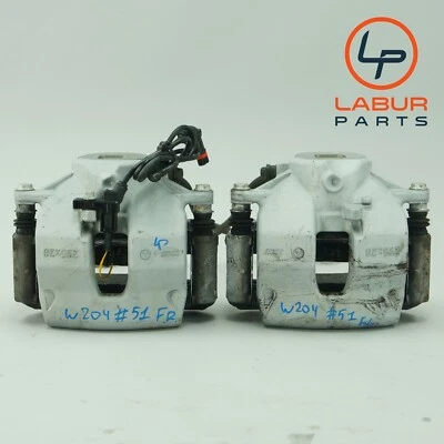 +Z5301 W204 MERCEDES 08-15 CLASSE C CONJUNTO DE PINÇAS DIANTEIRAS ESQUERDA E DIREITA PAR - Imagem 1 de 4