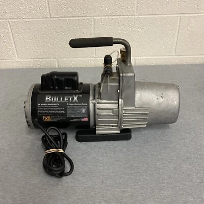 Bomba de vacío Yellow Jacket 93600 7 CFM Bullet X 115VAC 1PH 60HZ 7 CFM 2 etapas Foto 1 de 4