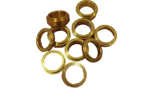 Kart Wheel Spacers For 17mm Stubs Gold Brand New Pack of Ten 6 x 10mm 4 x 5mm - Picture 1 of 1