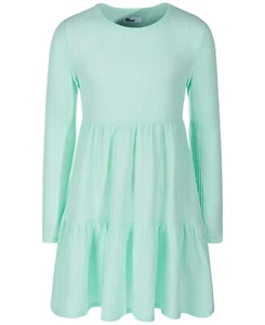 Epic Threads Big Girls Long-Sleeve Waffled Tiered Dress Size XL - Picture 1 of 1
