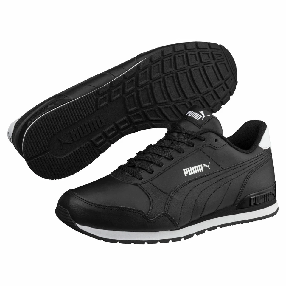 PUMA Herren ST Runner Full L Schwarz Sneaker Turnschuhe Schuhe Sportschuhe NEU