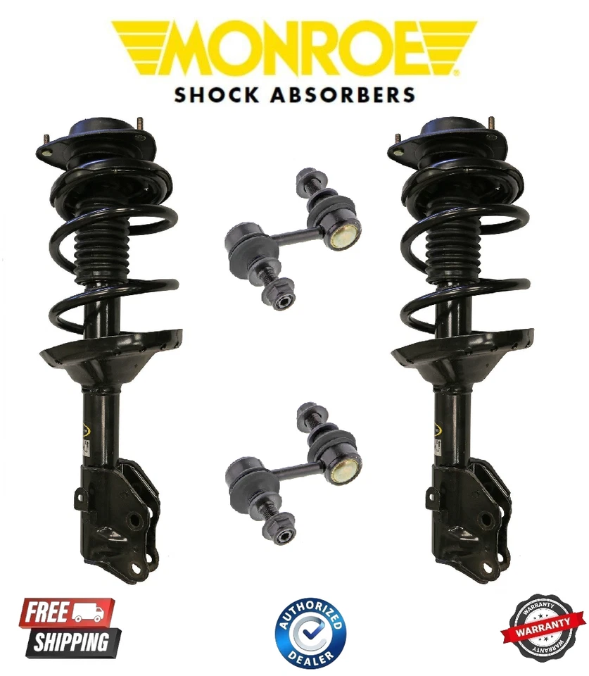 Complete Front Suspension Coil Spring & Sway Bar Fits 14-16 Subaru Forester - Image 1 of 1