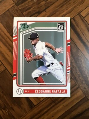 2024 Ceddanne Rafaela Donruss Rated Prospect Card #128 Boston Red Sox - Image 1 of 2