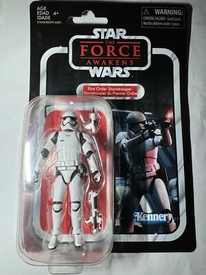 Vintage Star Wars Kenner The Force Awakens First Order Stormtrooper  AF KSW 42 - Image 1 of 2