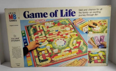 The Game Of Life Family Board Game Retro Vintage 1978 MB Games - Image 1 of 4