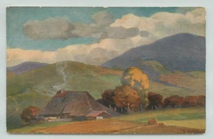 Postcard Fr Reiss Herbst im Schwarzwald Swizerland, Schweiz, Landscape - Bild 1 von 2