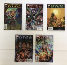 IDENTITY DISC #1-5 COMPLETE ~ 2004 MARVEL~ #1 2 3 & 5 NM #4 VF~BAGGED & BOARDED!