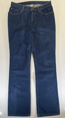 Pantalones de mezclilla Newport News Jeanology para mujer 8 azules 32X33 pierna recta Foto 1 de 4