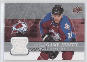 2008-09 Upper Deck UD Game Jersey Series 1 Paul Stastny #GJ-PS
