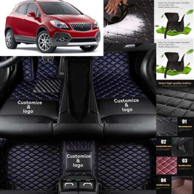 For Buick Encore Car Floor Mats Luxury Waterproof Liners Carpets Cargo Custom — 第 1/4 张图片