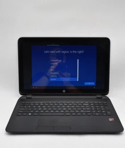 15.6" HP 15-F100DX Laptop AMD A8-6410 @ 2.00GHz 8GB RAM 128GB SSD WIN10 - Picture 1 of 12