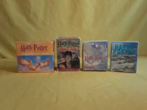 LOT OF 4 HARRY POTTER AUDIOCASETTES TAPE AUDIO BOOKS 2 - 3 - 4 & 5 - O10 - Picture 1 of 19