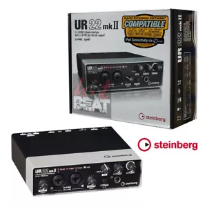 Steinberg by Yamaha UR22mkII USB 2.0 Audio Interface w/ Dual Microphone Preamps - Picture 1 of 7