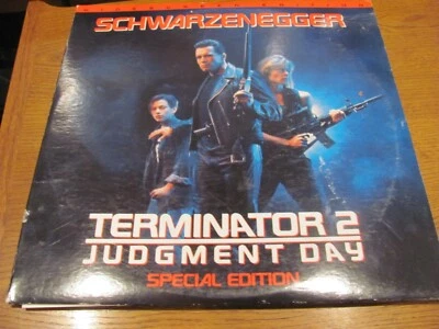 Terminator 2 Judgment Day Special Edition Laser Disc 1993 + JIM CAMERON LETTER - Image 1 of 4