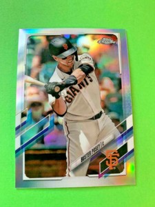 2021 Topps Chrome Refractor Buster Posey Giants