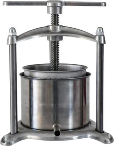 TORCHIETTO SPREMITUTTO PREMITUTTO 5 LT LITRI ACCIAIO INOX GRANDE AGRUMI CELMS - Foto 1 di 5
