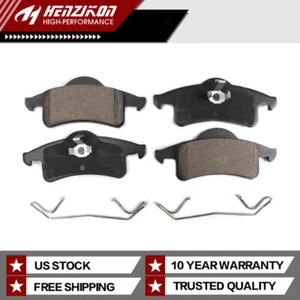 Rear Ceramic Brake Pads for 1999 2000 2001 2002 2003 2004 Jeep Grand Cherokee. - Picture 1 of 15