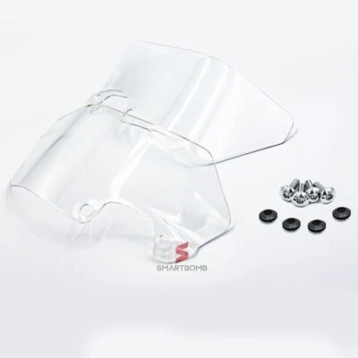 COPPIA DEFLETTORI TRASPARENTI BMW R 1200 GS STANDARD ADVENTURE 2004-2013 2 PEZZI - Image 1 of 4