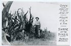 Shrine of Pines Baldwin MI Vintage Advertising Photo Postcard by Cook Co. WI