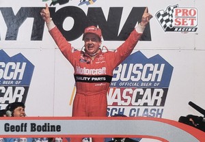 Geoff Bodine 1992 Pro Set Card