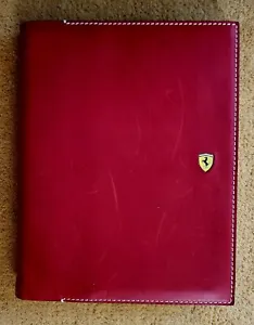 FERRARI Leather Bound Diary 2015 Folder containing GENUINE PRODUCT - Picture 1 of 8