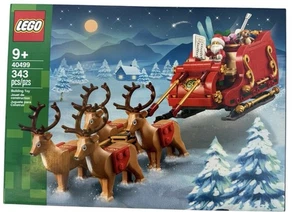 LEGO 40499 (343 piezas) Trineo de Papá Noel Navidad Coleccionable Exhibición de Vacaciones NUEVO - Imagen 1 de 4