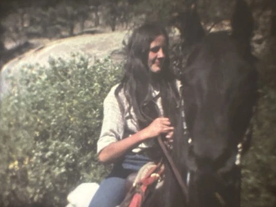 Carrete de película casera Riding Horses Trail Trials 1980 Super 8 mm Foto 1 de 4
