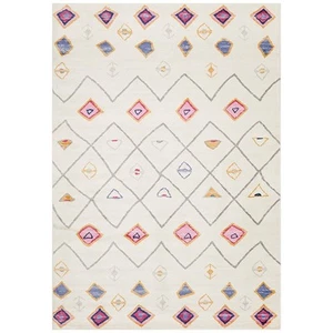 NEW Tapete Rug Zanzibar Tribal Rug White 400x300cm - Picture 1 of 7