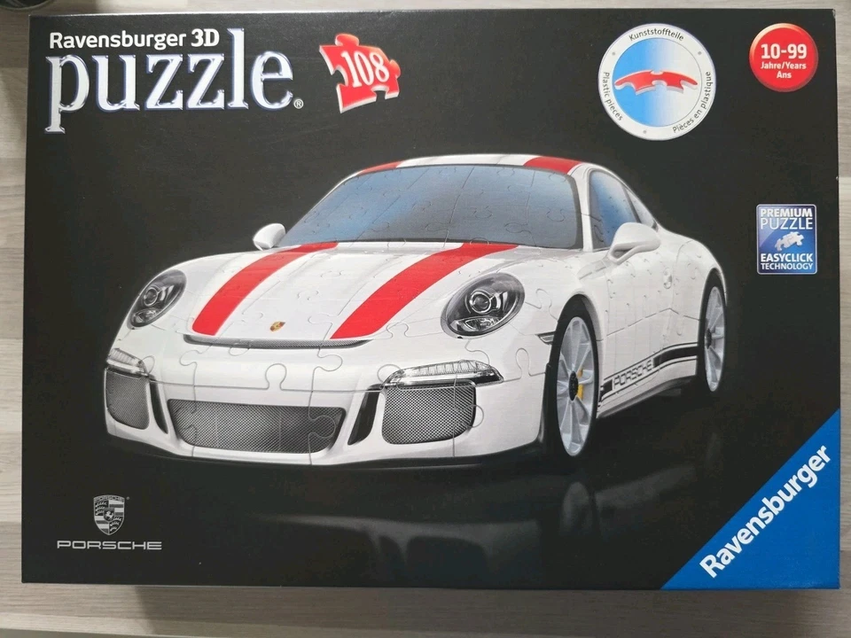 Ravensburger 3D Puzzle Porsche 911 R - État NEUF  - Photo 1/4
