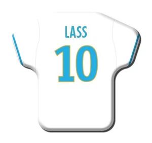 Calamita Simile a T-Shirt Calcio Stagione 2015/2016 Marseille 10 Lass Diarra - Picture 1 of 9