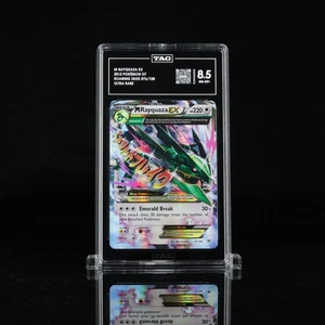 mega rayquaza ex 76/108 roaring skies tag 8.5 psa - Picture 1 of 2