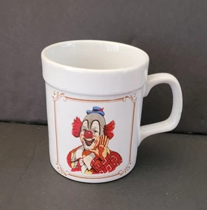 RINGLING BROS Lou Jacobs CLOWN Arthur Sarnoff ZIRKUS Vintage KERAMIK Kaffee BECHER - Bild 1 von 8