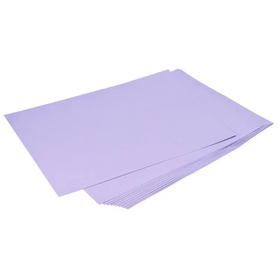 20pcs Cardstock Scrapbook Paper 8.3" x 11.7", 74 Lb/200 Gsm, Light Purple - Image 1 of 4