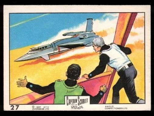 Captain Scarlet & the Mysterons: Card #27 1967 Anglo Confectionery - Image 1 of 1