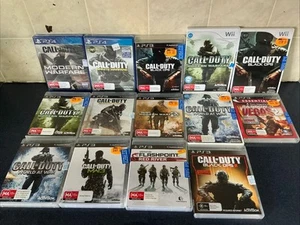 Sealed Video Game Lot PS3 PS4 Wii Call Of Duty Rainbow Six Flashpoint RARE CHEAP - Picture 1 of 6
