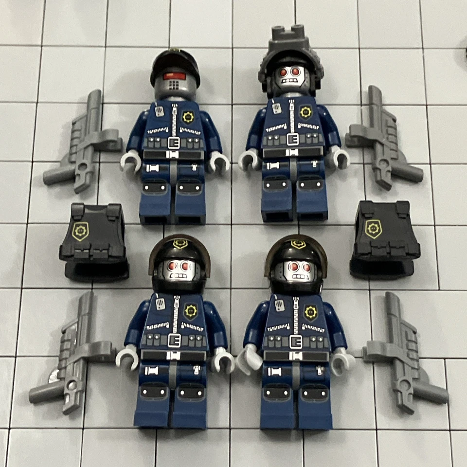 LEGO Robo SWAT Body Armor minifigure The Lego Movie 70808 70813 robot  D3 9 - Image 1 of 2