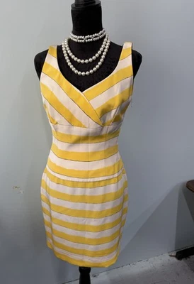 Винтажный Louis Feraud желтый комплект юбка и верхний желтый винтажный редкая дизайнерская женская 6/8 - Изображение 1 из 4