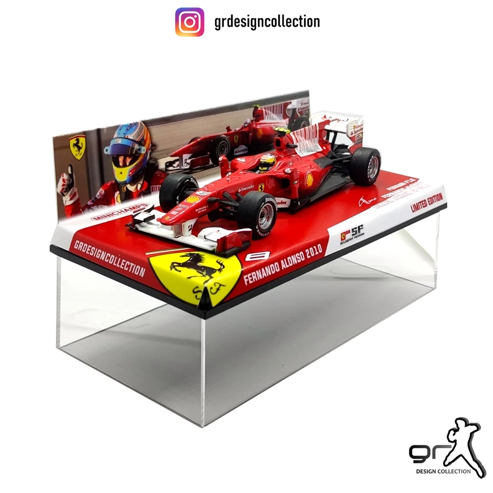 Fernando Alonso - Ferrari F10 - F1 Winner Bahrain GP 2010 / Hot Wheels / 1:43 - Immagine 1 di 4