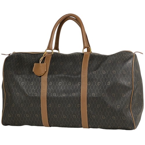 Christian Dior Borsa a mano modello a nido d'ape borsa a mano borsa a mano tela rivestita Br...