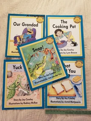 5 Joy Cowley Sunshine PreK Oversize Easel Big Book Teacher Granddad Cooking Pot - Image 1 of 4