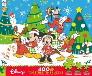 Ceaco Disney Puzzle; Mickey and Friends Urlaub Pullover; 400 Teile 2320-10 - Bild 1 von 2